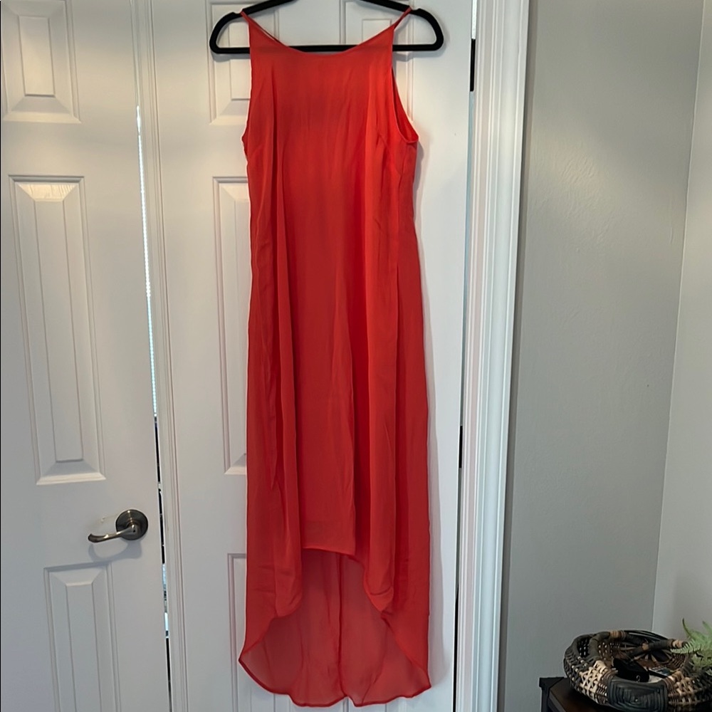 Old Navy Red High Low Cocktail Sundress